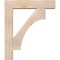 Ekena Millwork Westlake Block Smooth Bracket w/ Offset Brace, Douglas Fir, 7 1/2"W x 34"D x 40"H BKT0806X34X40WTL05SDF - alternate 2